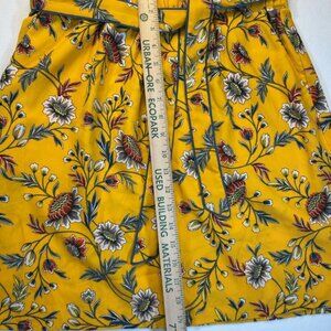 LOFT Sunny Floral Skirt size small